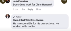 pescatore asks hansen if gene works for him.PNG pescatore asks hansen if gene works for him.PNG