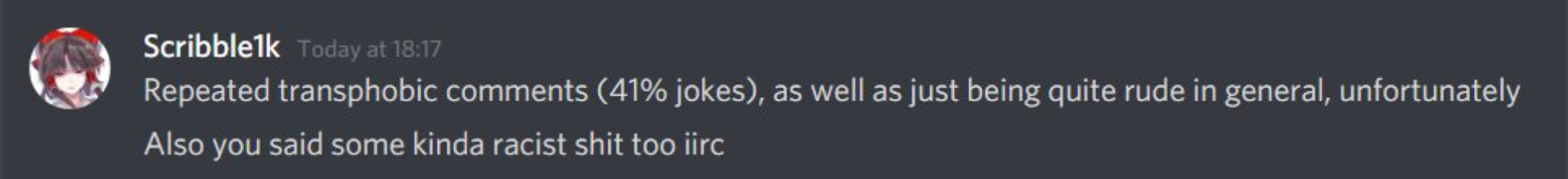 IIRC: You said some racist shit? IIRC: You said some racist shit?