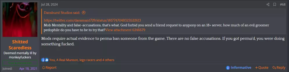 Mods Require Evidence.png Mods Require Evidence.png