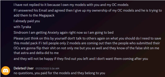 (Proof of Ownership of my OCs and the Models to said OCs) (Proof of Ownership of my OCs and the Models to said OCs)