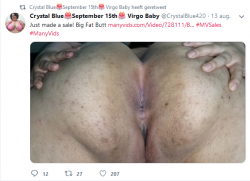 Screenshot_2019-08-20 Crystal Blue🎂September 15th🎂 Virgo Baby ( CrystalBlue420) Twitter(3).png Screenshot_2019-08-20 Crystal Blue🎂September 15th🎂 Virgo Baby ( CrystalBlue420) Twitter(3).png