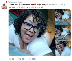 Screenshot_2019-08-20 Crystal Blue🎂September 15th🎂 Virgo Baby ( CrystalBlue420) Twitter(2).png Screenshot_2019-08-20 Crystal Blue🎂September 15th🎂 Virgo Baby ( CrystalBlue420) Twitter(2).png
