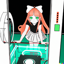 DALL·E 2022-08-05 18.27.52 - anime girl standing inside a 3D printer.png
