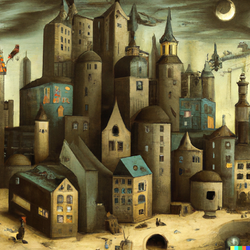 DALL·E 2022-08-05 14.38.19 - Gotham City painted by Hieronymus Bosch.png