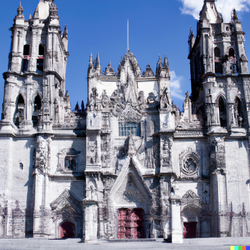 DALL·E 2022-08-05 14.20.10 - Churrigueresque cathedral devoted to George Costanza.png