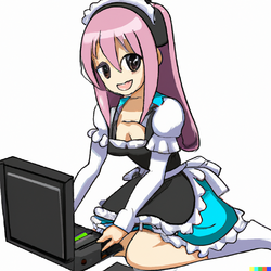 DALL·E 2022-08-05 14.11.37 - anime maid girl building a computer.png