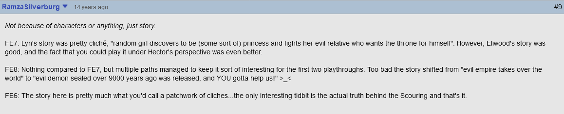 Rate the GBA Fire Emblem's in terms of story. - Fire Emblem The Sacred Stones (2).png