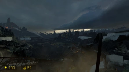 The Wasteland itself, yes this is all one map. It's also not even 1/3 of it.