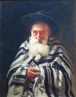 Илья Репин - Еврей на молитве (1875) (2100×2664).webp