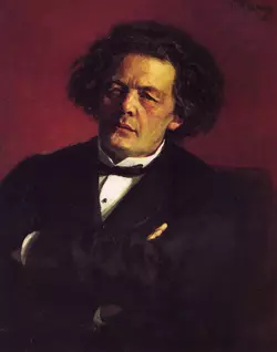 Илья Репин - Портрет Рубинштейна работы (1881) (2141×2720).webp