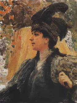 Илья Репин - Портрет В. В.Веревкиной (1916) (1220×1626).webp
