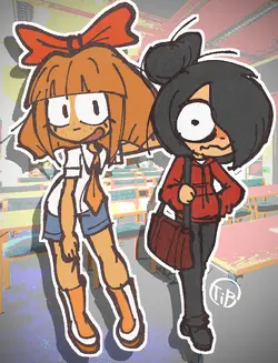 266 - bag drawing handbag happy looking_at_viewer maya meta_general_fanart mymy nervous purse ...png