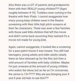 why are you shocked people took their tots to the movie, it looks like an actual baby show.jpg