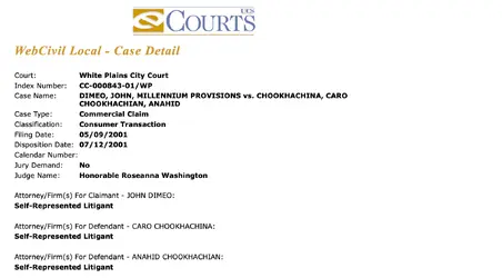 Caro, Anahid_2001_05_09_Millennium Provisions dispute.png