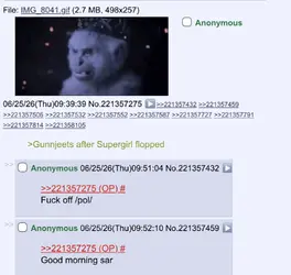 tv - Gunnjeets after Supergirl flopped - Television & Film - 4chan.png