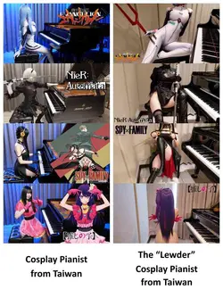 Two cosplay pianists from Taiwan.png