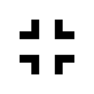 Exit fullscreen button