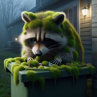 Mossy Trash Panda