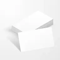 White Business Cards