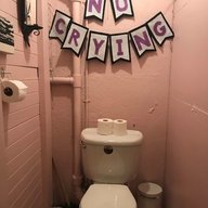 On a toilet