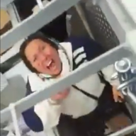 gypsy screaming in a cage