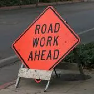 Road Work Ahead