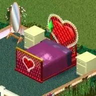 Vibromatic Heart Bed