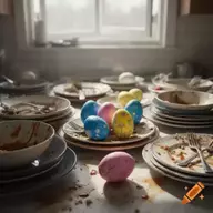 dirty dishes